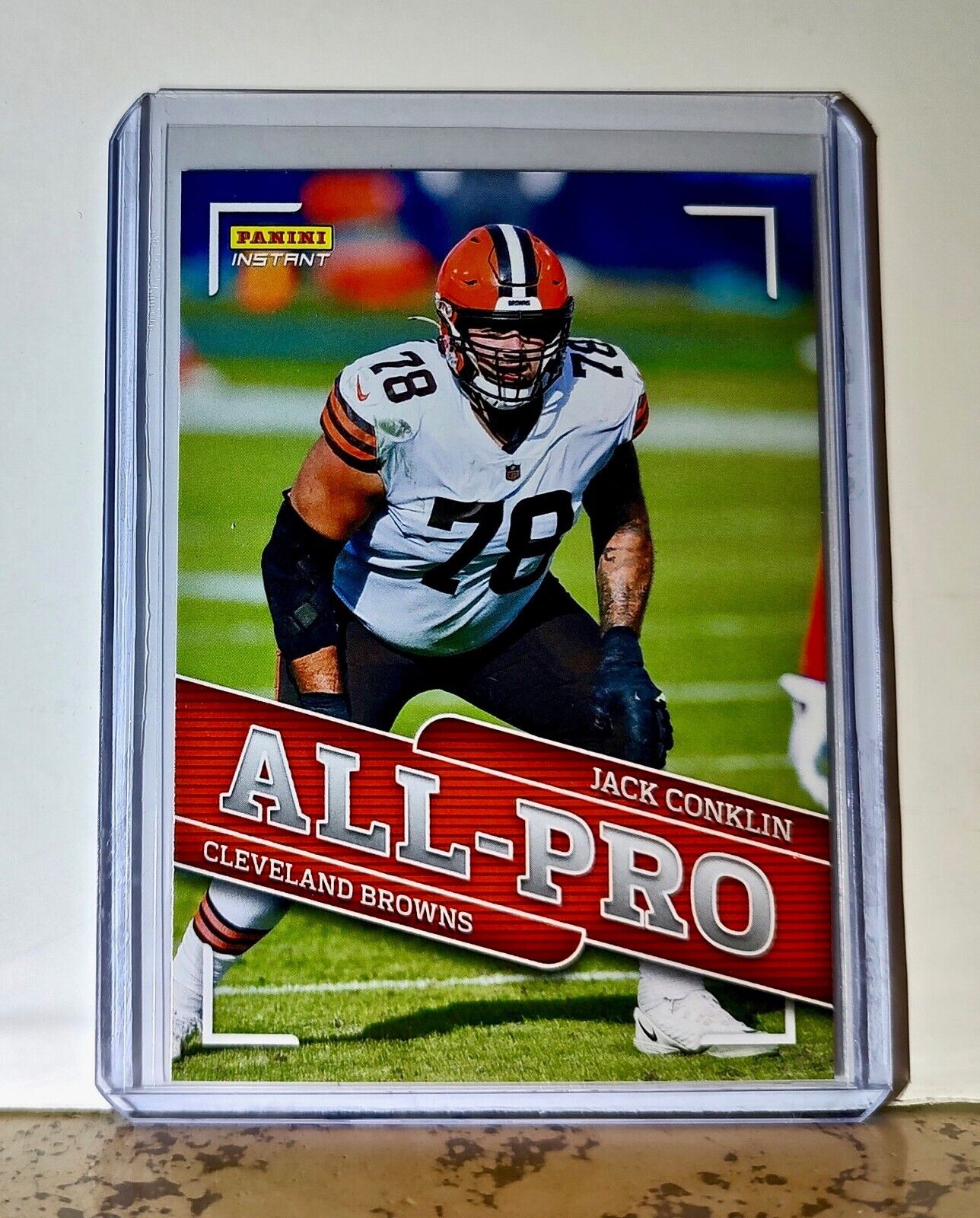 Jack Conklin 2020 Panini All-Pro NFL #8 Football Card 1/241 Cleveland Browns