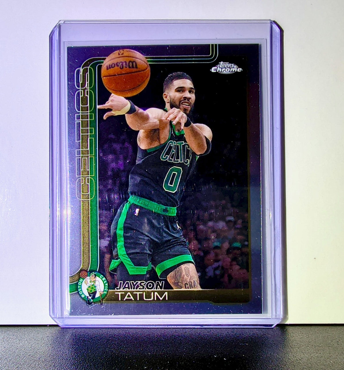 Jayson Tatum 2025-26 NBA Topps Chrome Update #8 Basketball Card Boston Celtics