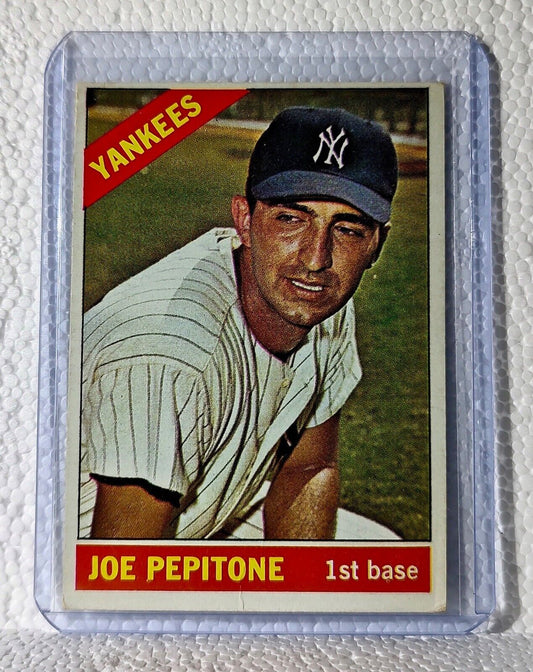 Joe Pepitone 1966 Topps MLB #79 Baseball Card New York Yankees