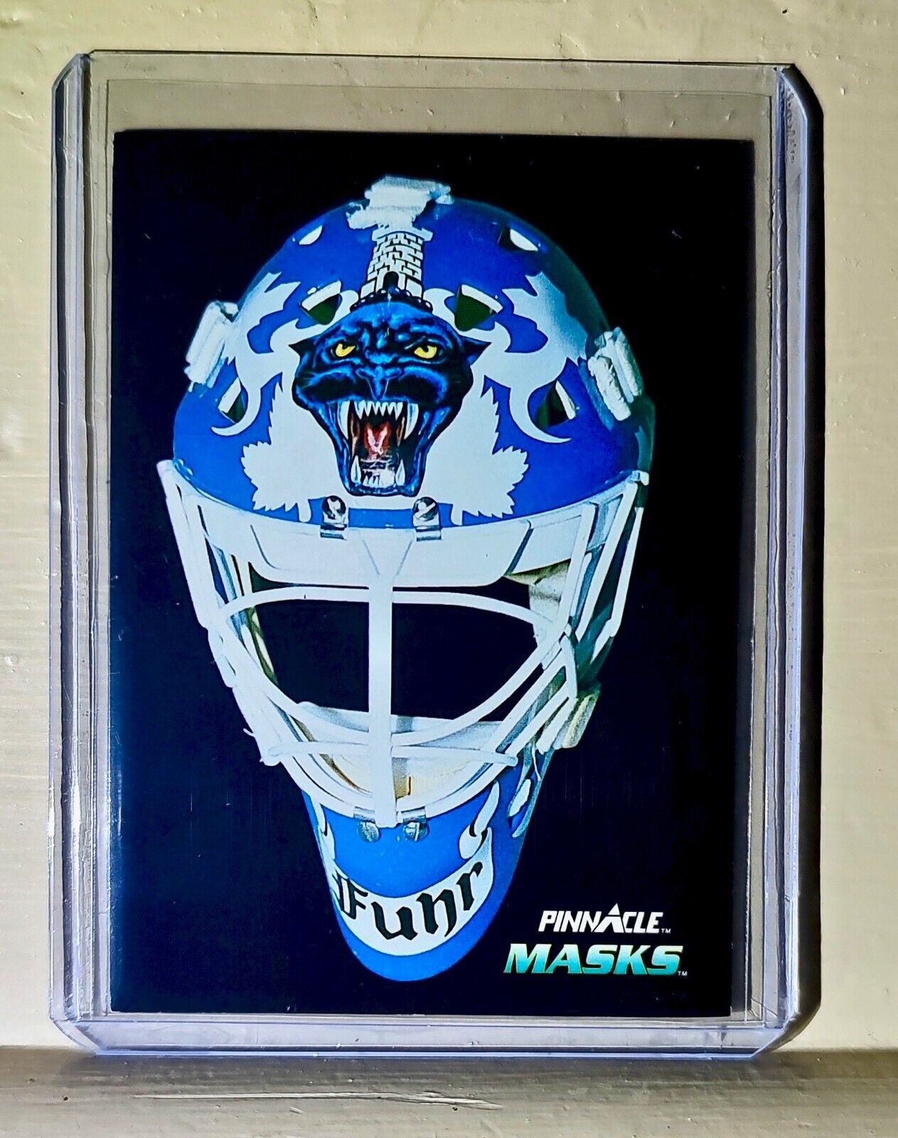 Grant Fuhr 1992 Score Pinnacle Masks #267 Hockey Card Toronto Maple Leafs