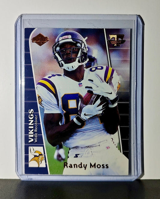 Randy Moss 1999 Collector’s Edge NFL #T48 Triumph Card Minnesota Vikings