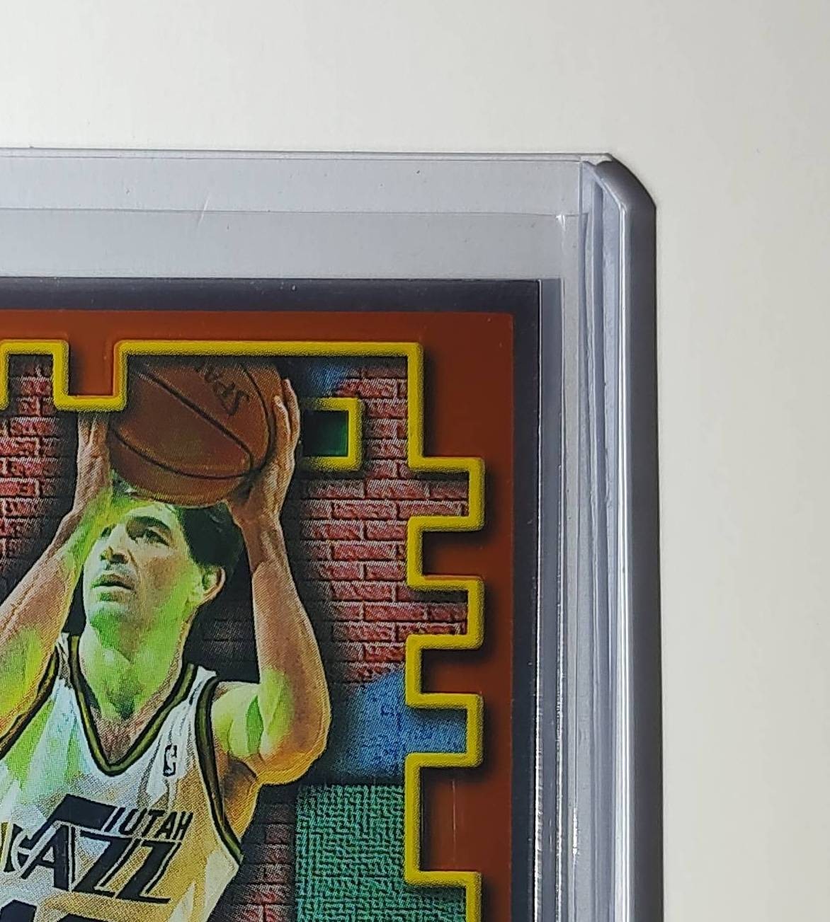 John Stockton 1995-96 Topps Finest NBA #M29 Mysterly Jazz