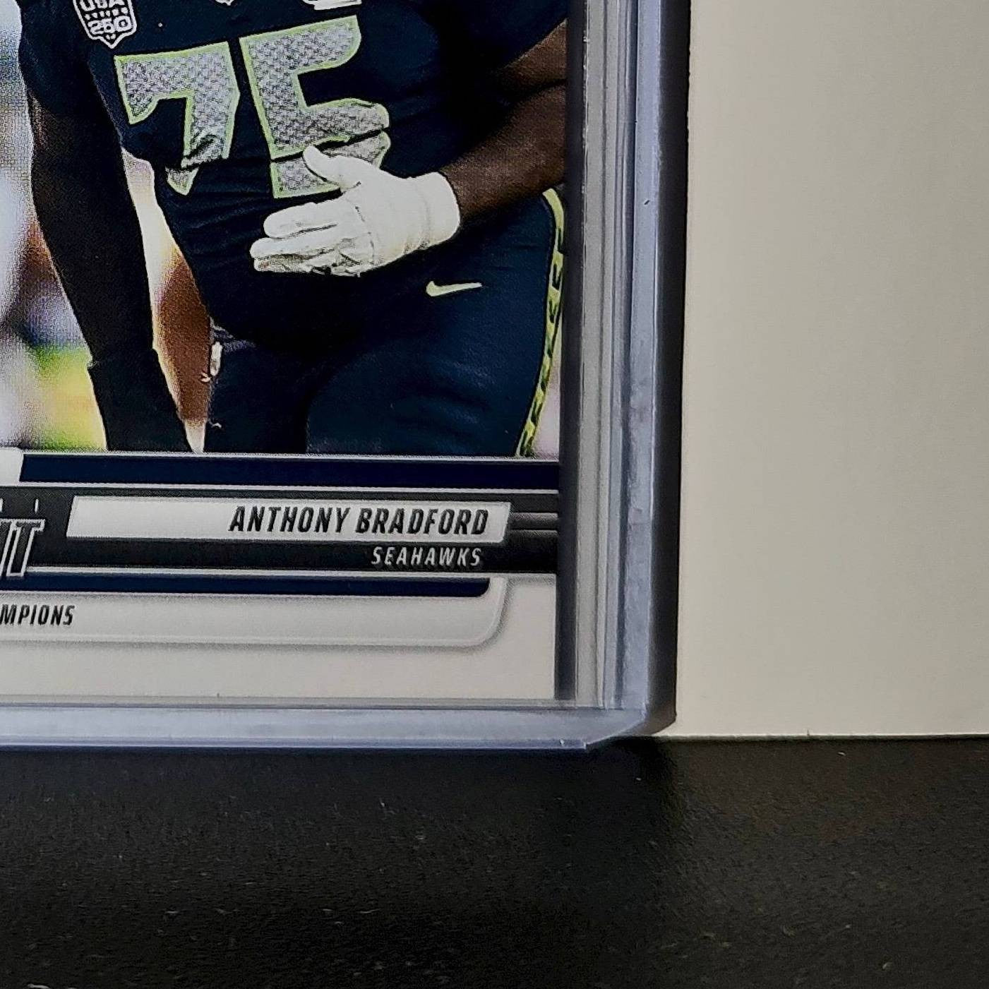 Anthony Bradford 2026 Panini NFL Super Bowl LIX Champions #14 Seattle Seahawks