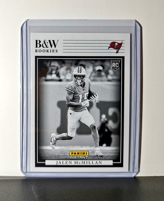 Jalen McMillan 2024 Panini NFL #32 Black & White Rookies Buccaneers 1 of 680