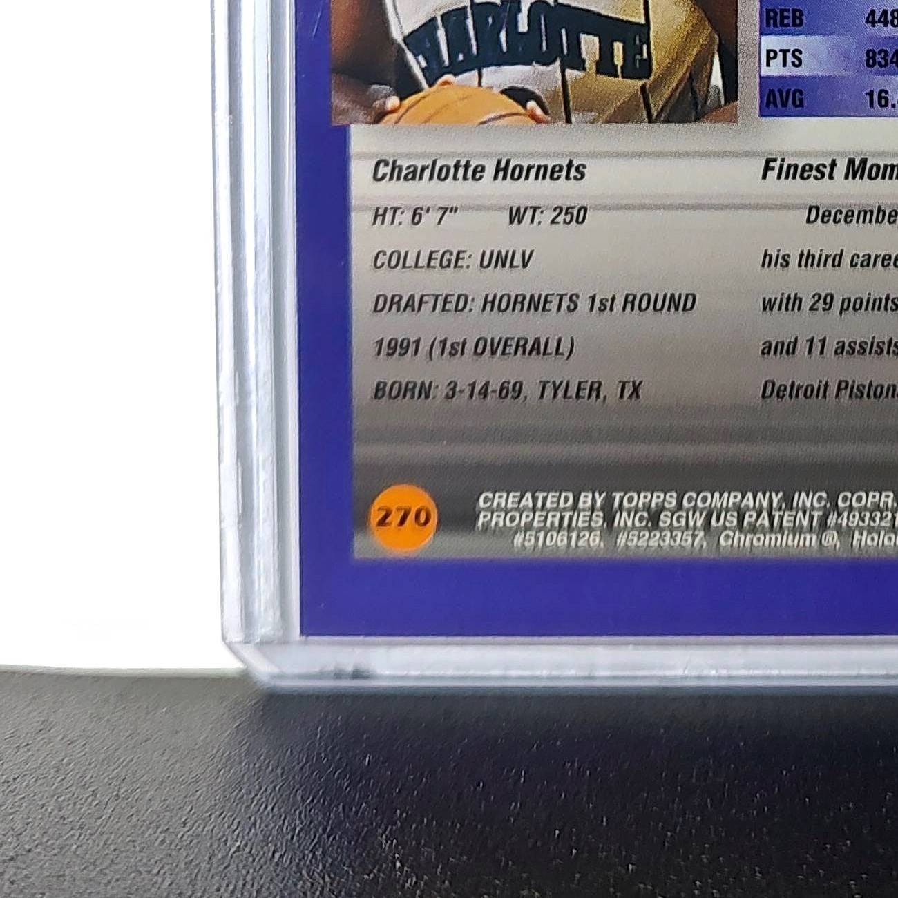 Larry Johnson 1994-95 Topps Finest #270 Basketball Card