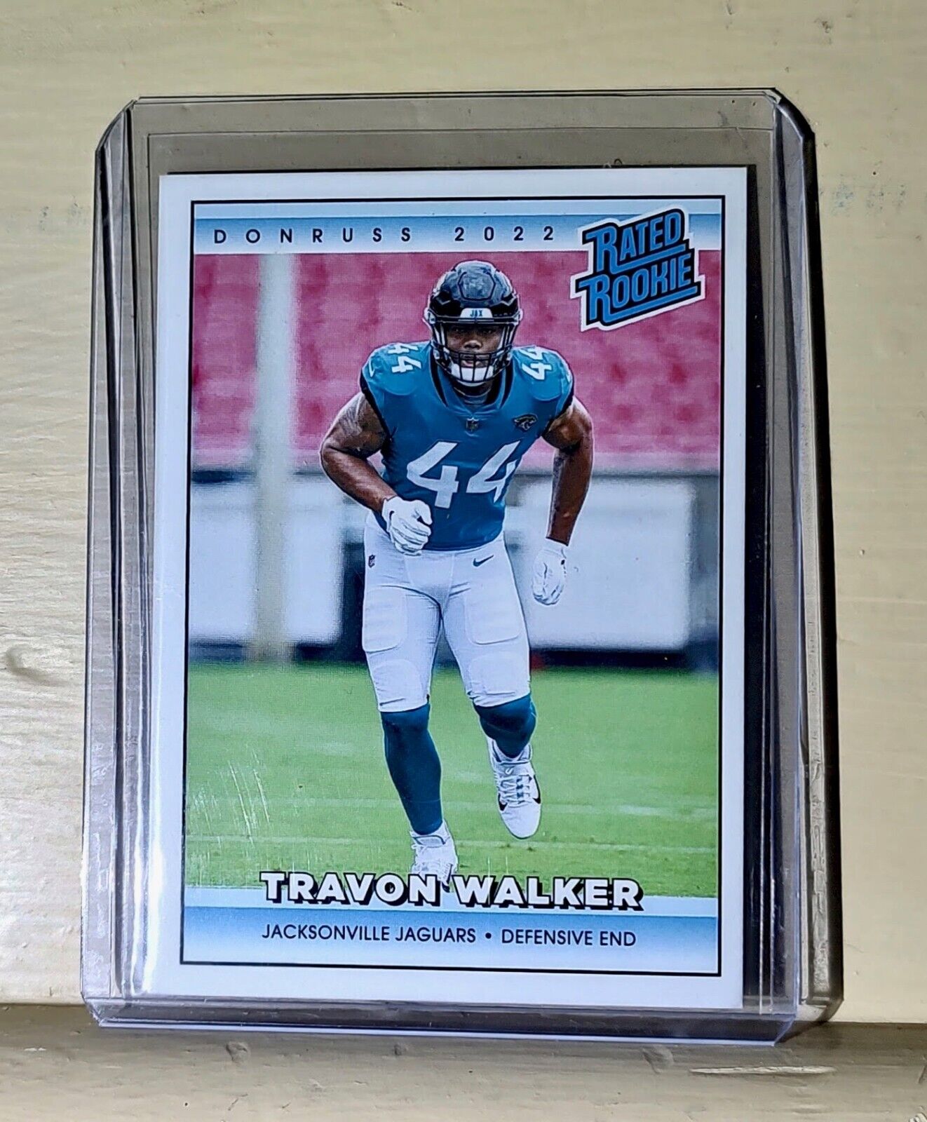 Travon Walker 2022 NFL Panini #1 Rated Rookie Retro Football Card 1/4094