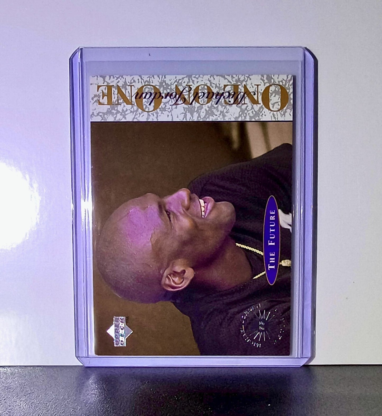 Michael Jordan 1995 Upper Deck Minors One on One #10 Card Chicago Bulls