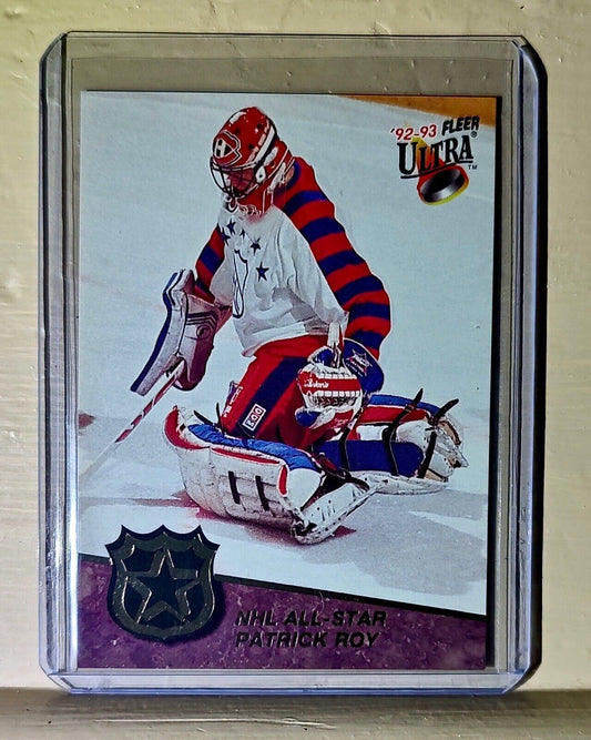 Patrick Roy 1992-93 Fleer Ultra All-Star #3 Hockey Card