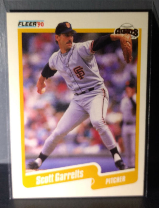 1990 Scott Garrelts Fleer Baseball Card #56