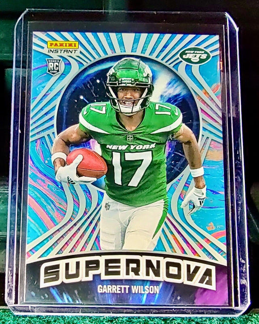 Garrett Wilson 2022 Panini NFL Instant Supernova #18 Football Card 1/1523