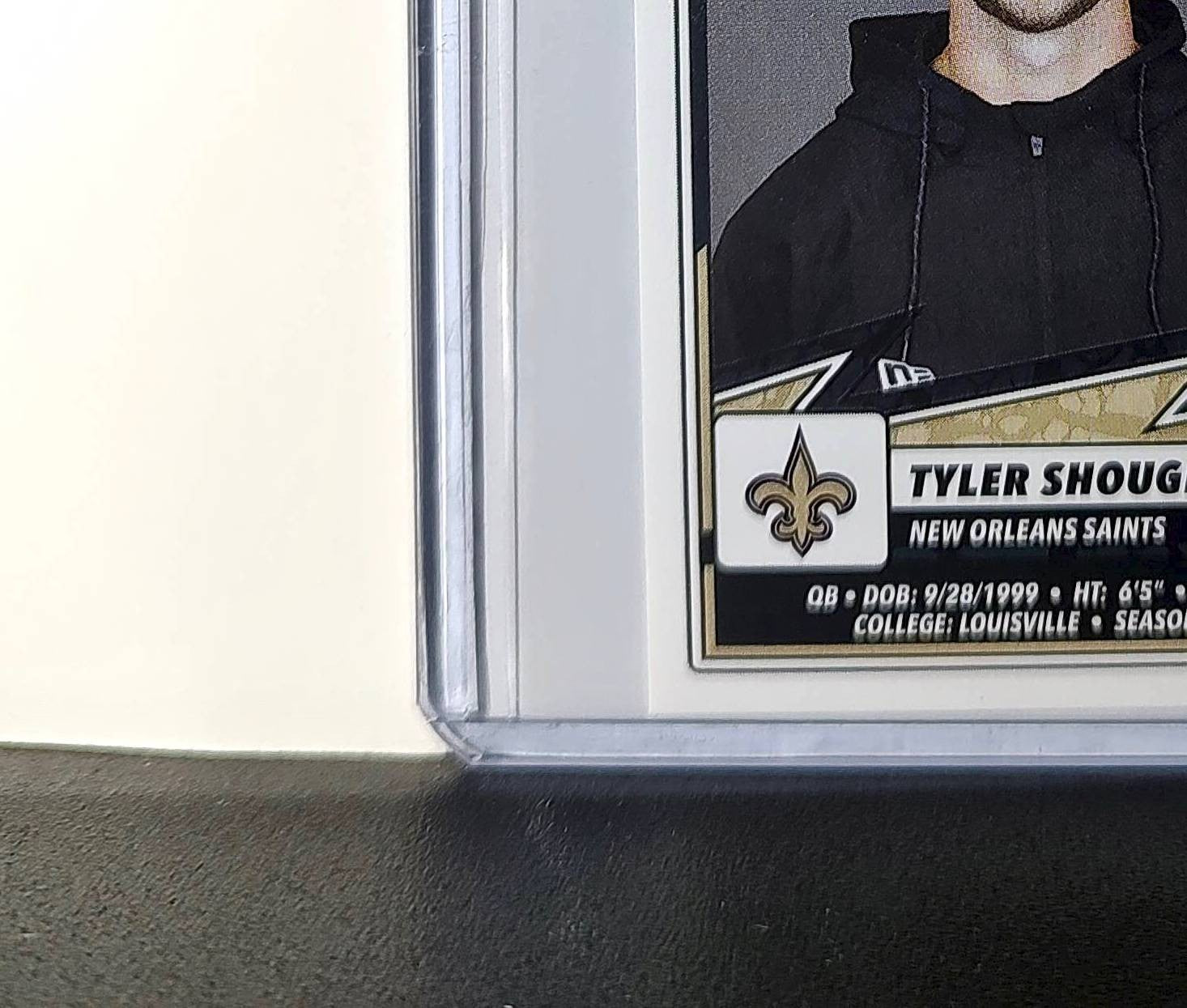 Tyler Shough Rookie 2025 Panini NFL #456 Sticker Saints