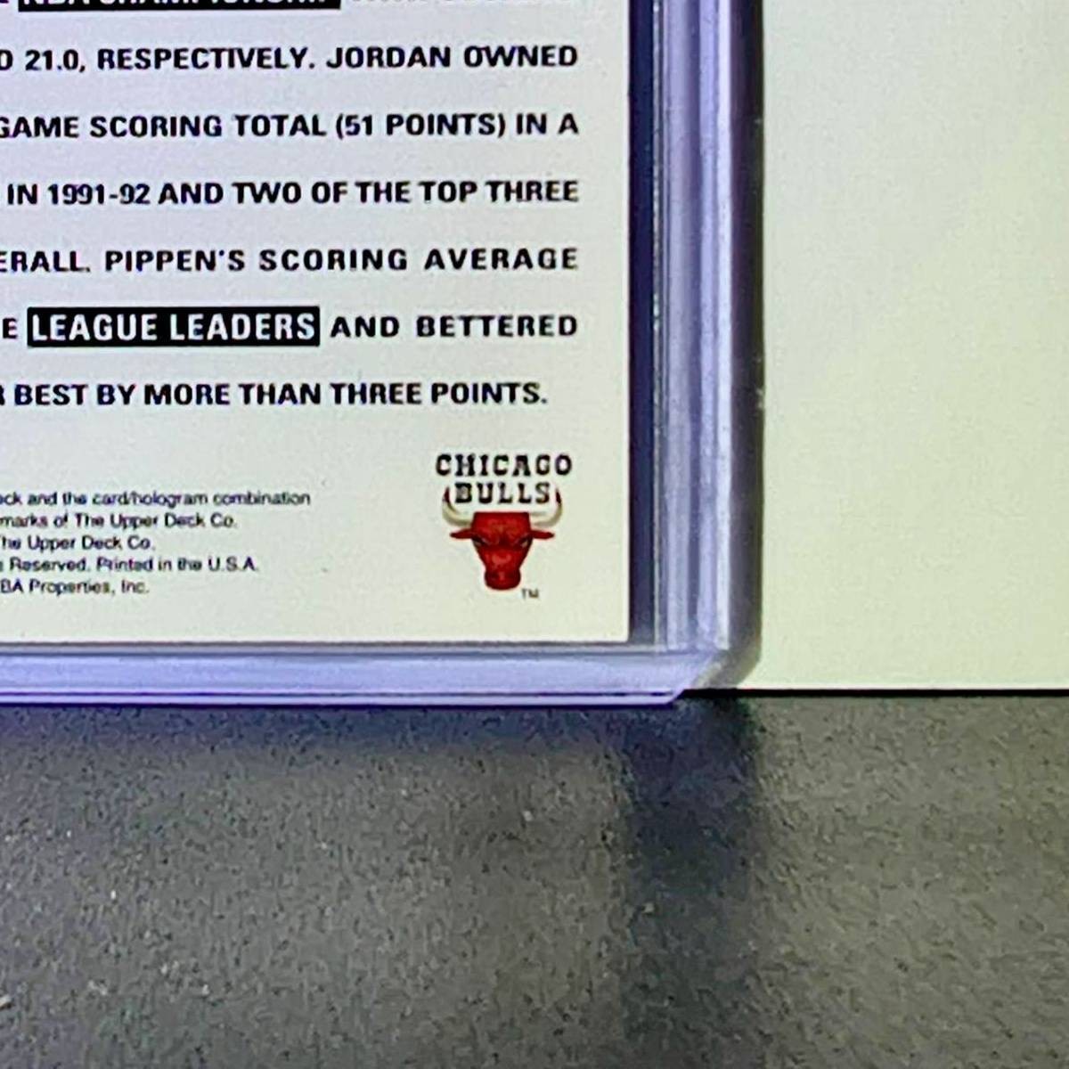Michael Jordan Scottie Pippen Scoring Threats 1992-93 Upper Deck #62 Card Bulls