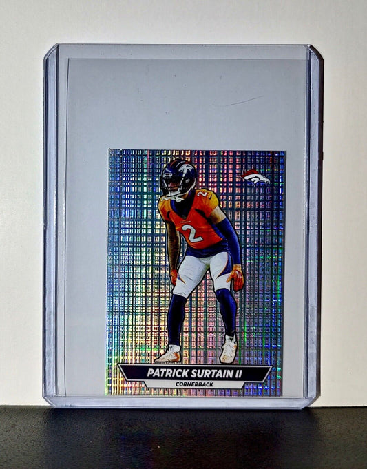 Patrick Surtain II 2024 Panini NFL Sticker #244 Foil Denver Broncos