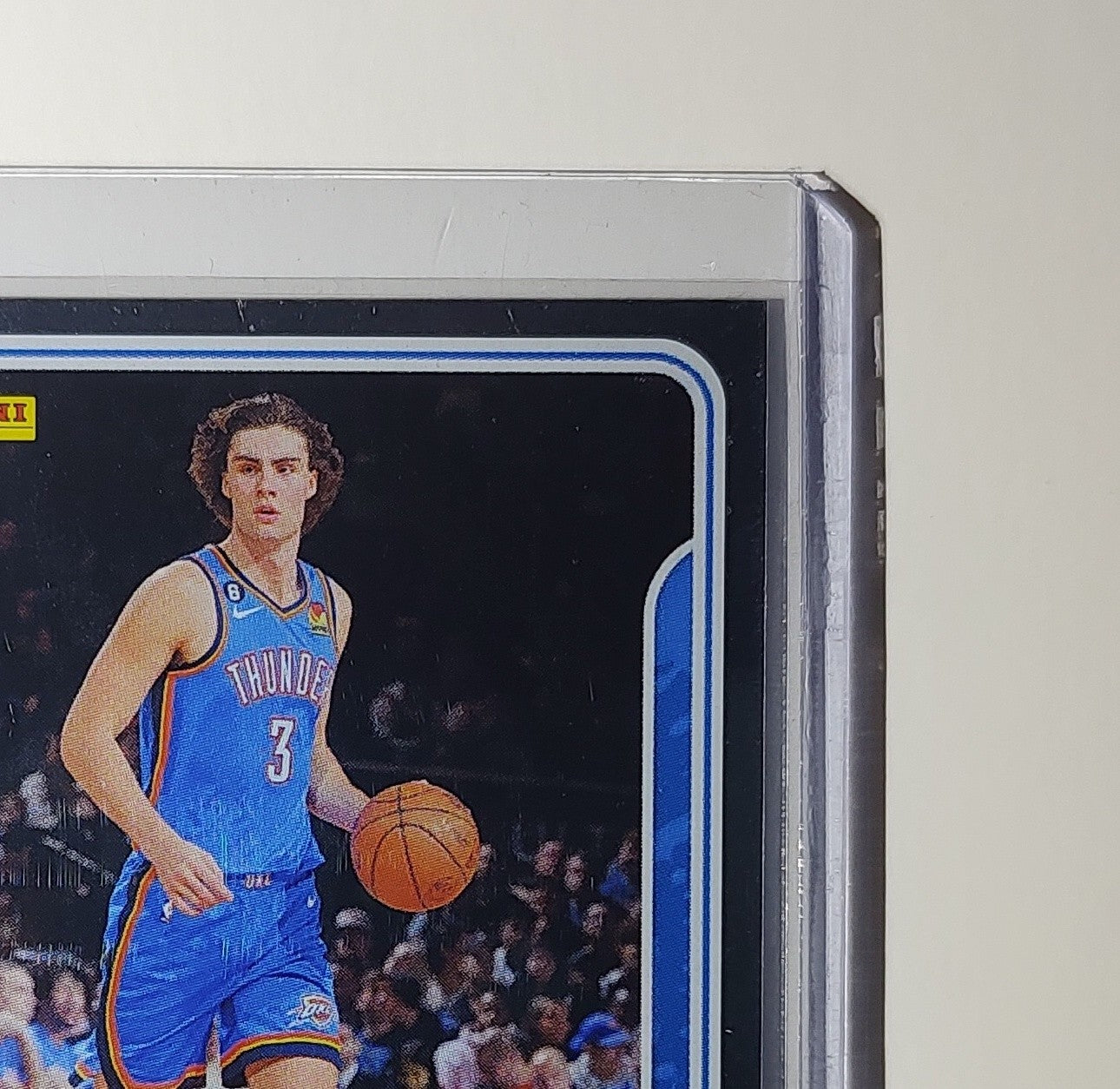 Josh Giddey 2023-24 Panini NBA Sticker Foil Card #55 Oklahoma City Thunder