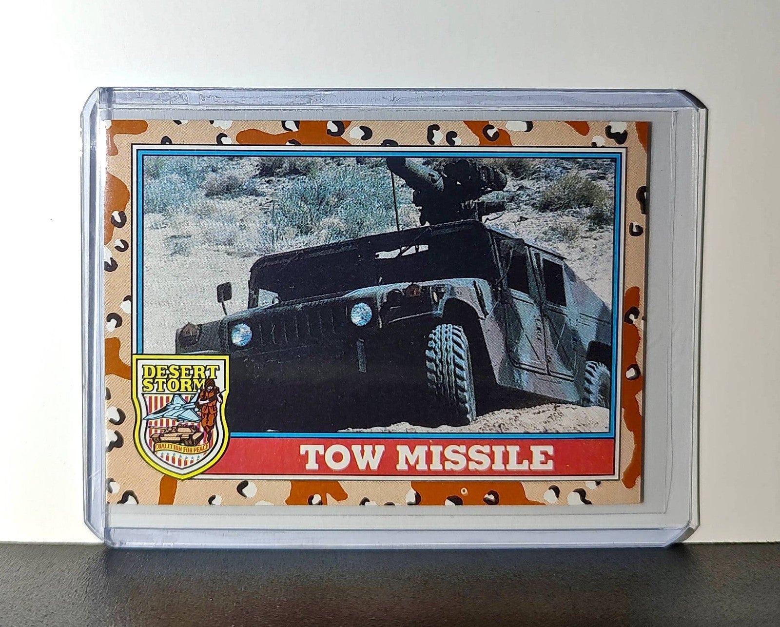TOW Missile 1991 Topps Desert Storm #98 Card