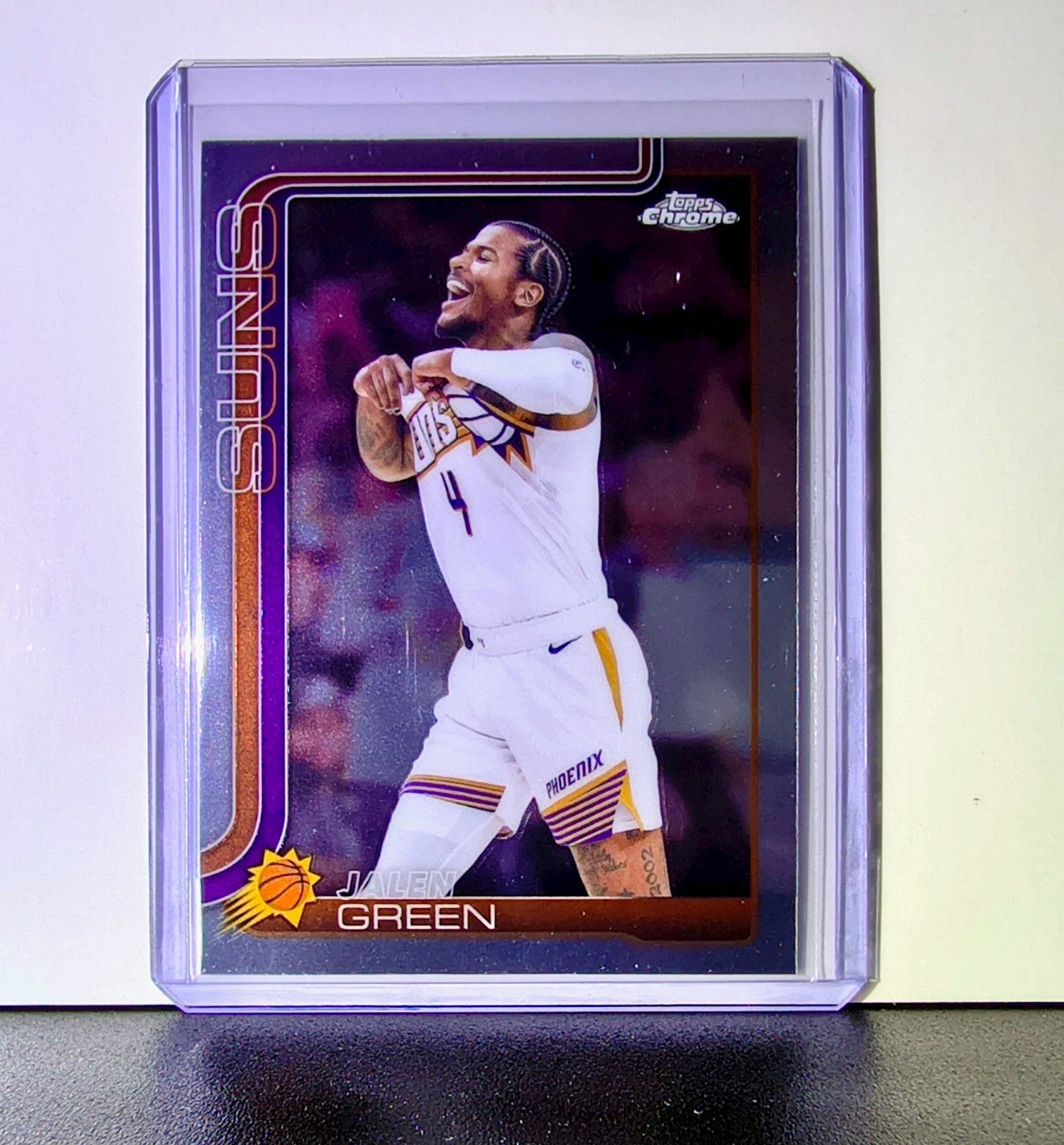 Jalen Green 2025-26 NBA Topps Chrome Update #79 Basketball Card Phoenix Suns