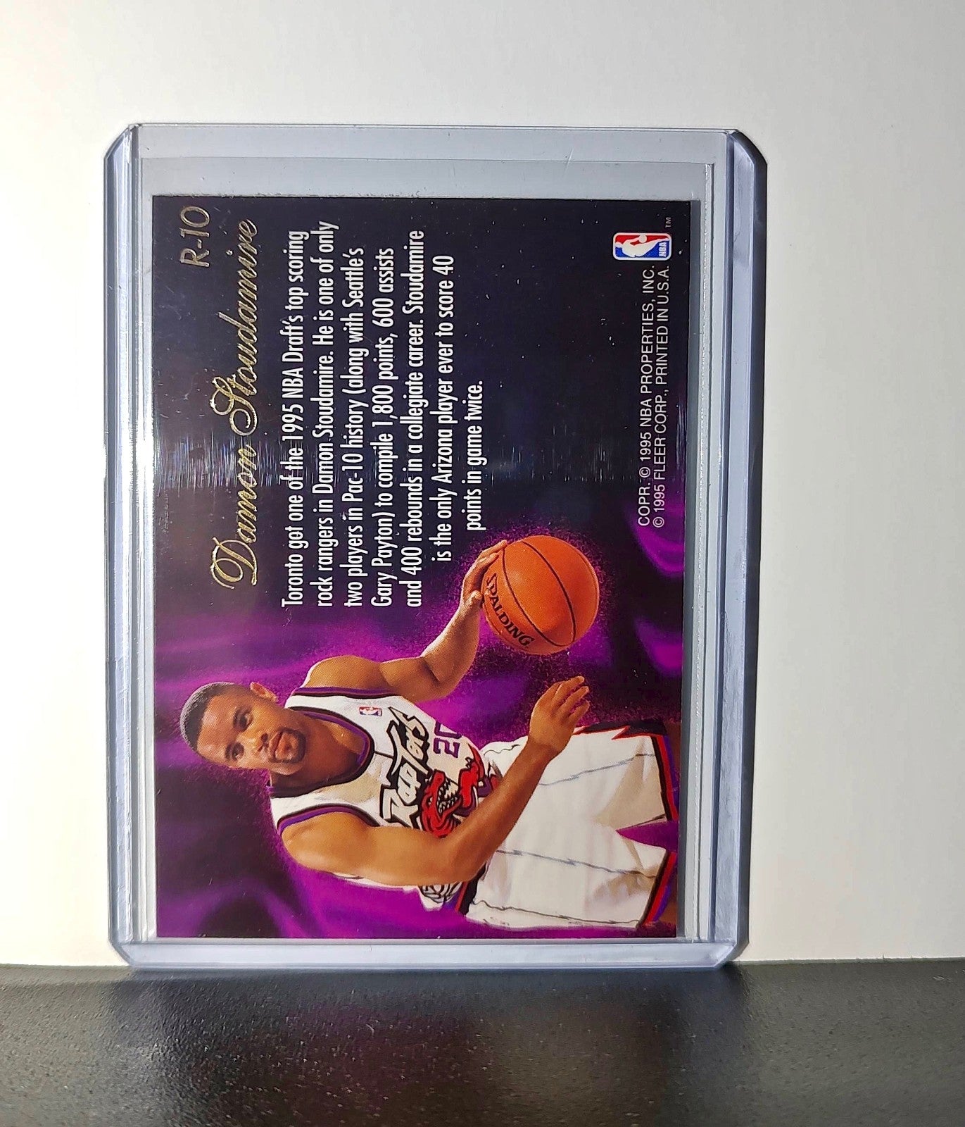 Damon Stoudamire Rookie 1995-96 Flair NBA #R-10 Class of '95