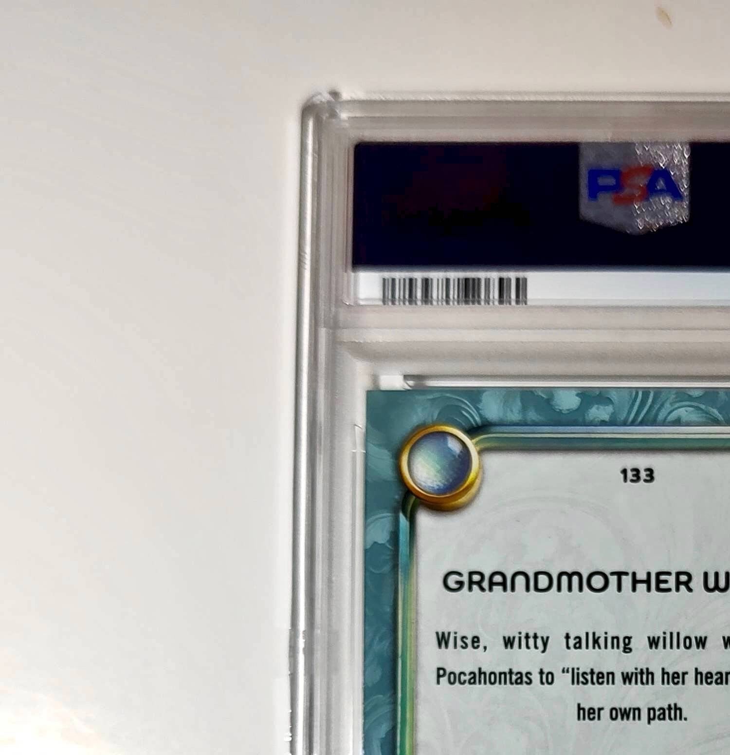 Grandmother Willow 2025 Topps Disney Wonder #133 Diamond Card Pocahontas PSA 9