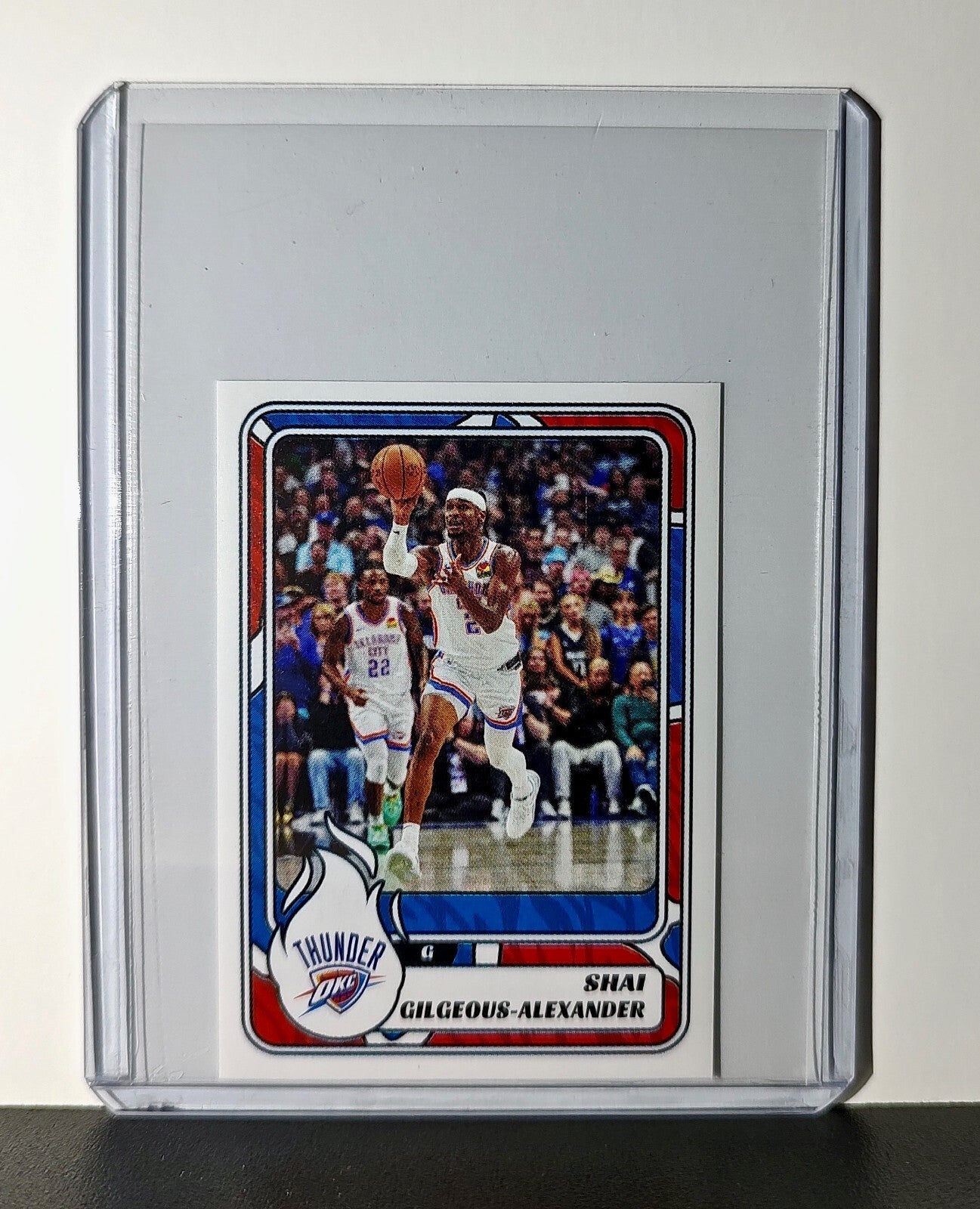 Shai Gilgeous-Alexander 2024-25 Panini NBA #411 Sticker Oklahoma City Thunder