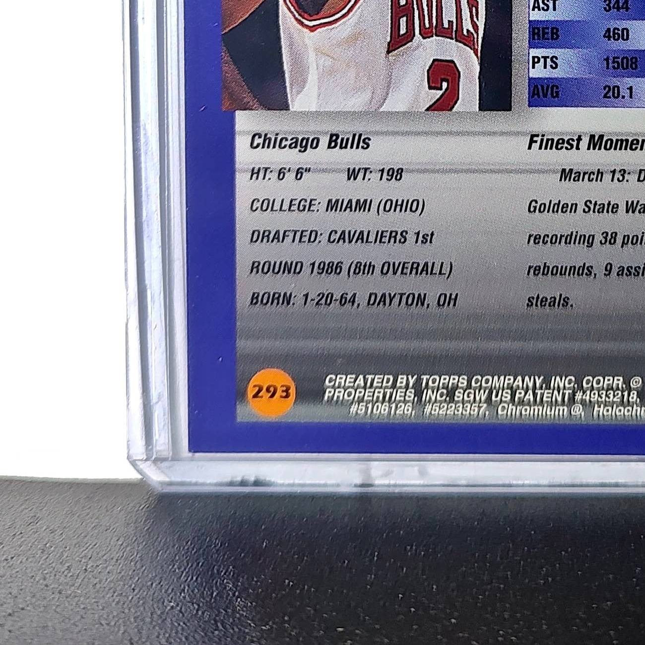 Ron Harper 1994-95 Topps Finest #293 Basketball Card
