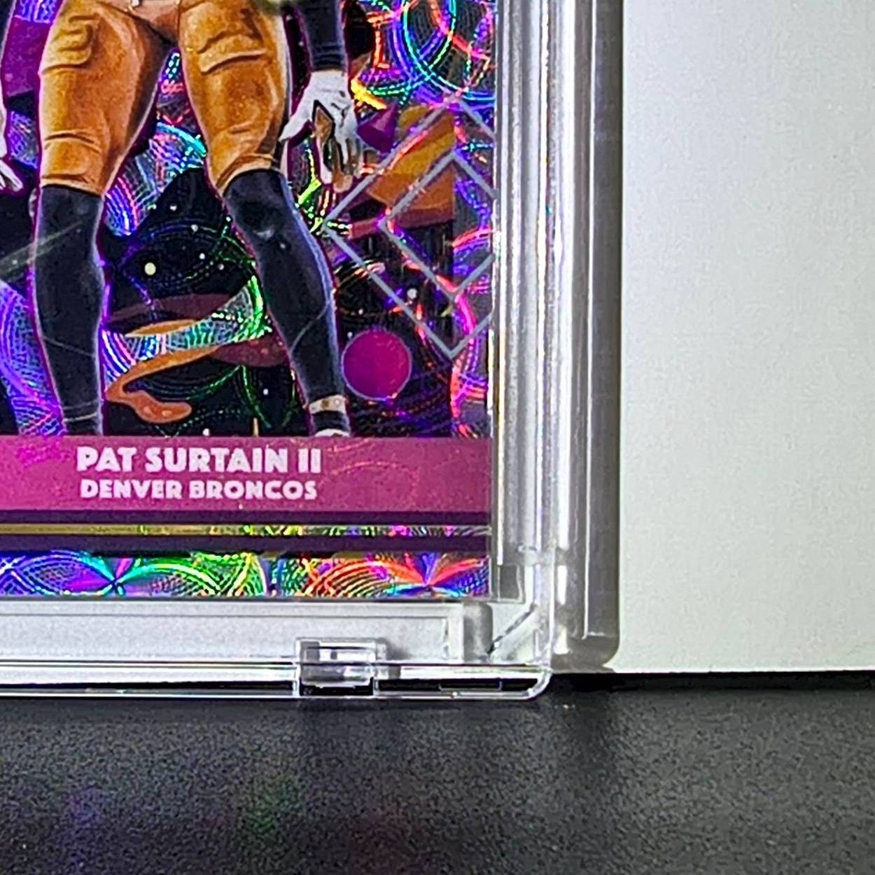 Pat Surtain II 2025 Topps Chrome Cosmic Nebula Refractor NFL #30 Denver Broncos