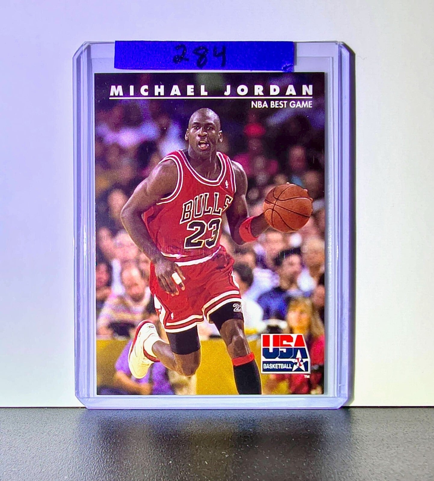 Michael Jordan 1992-93 Skybox USA Basketball #40 Basketball Card Chicago Bulls