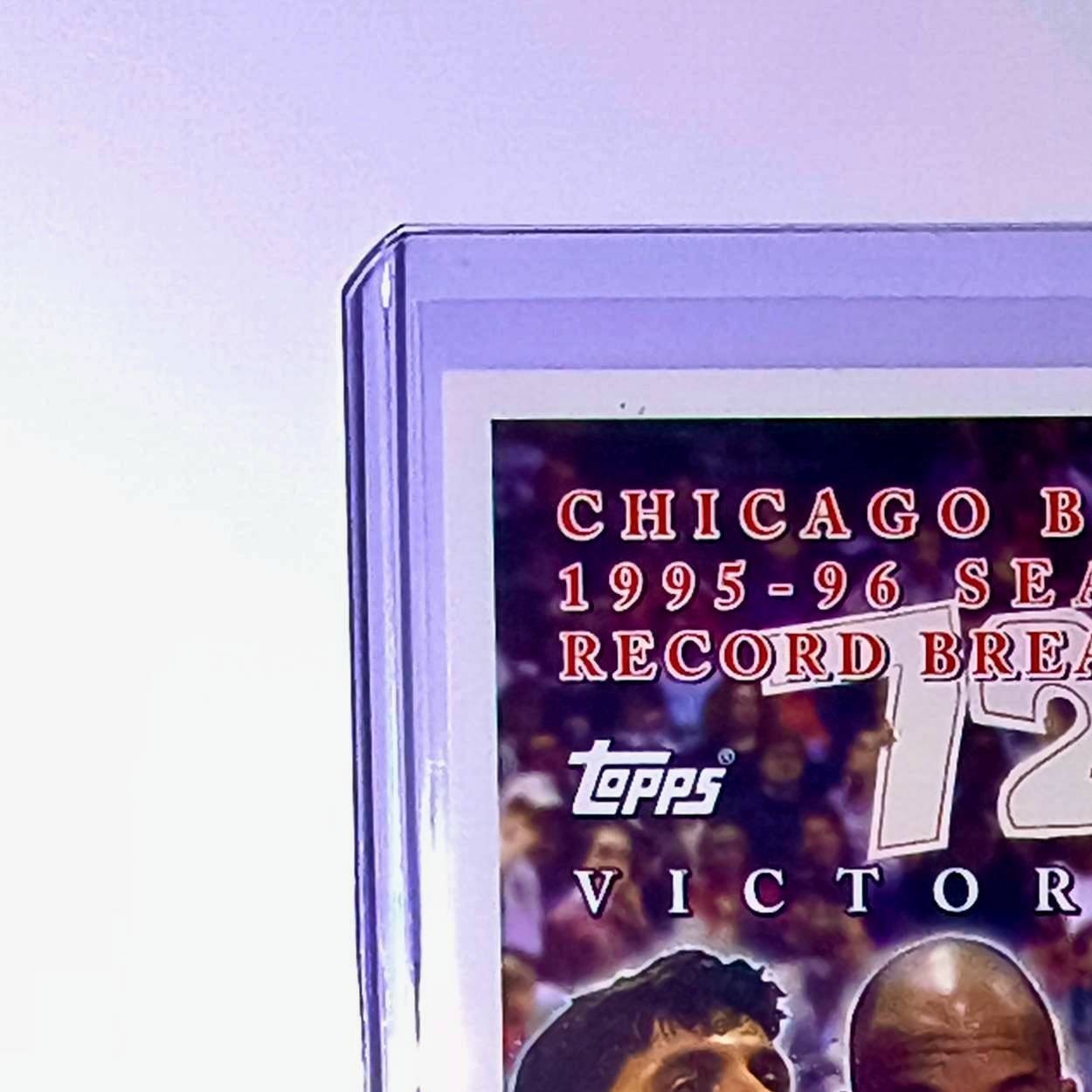 Michael Jordan 1996-97 Topps #72 Basketball Card Chicago Bulls
