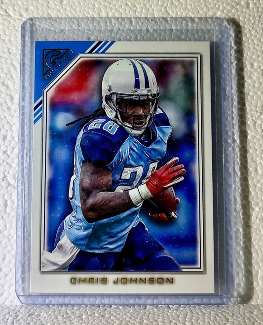 Chris Johnson 2023 Topps Gallery NFL #398 Football Card Tennessee Titans