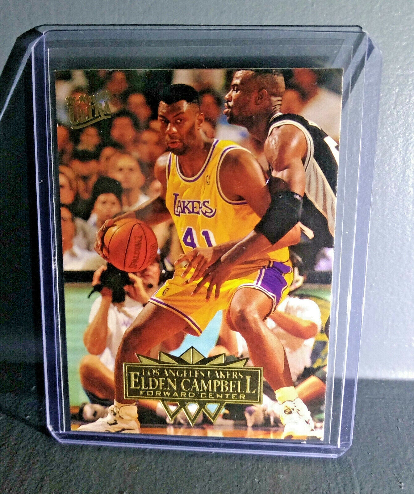 1995-96 Elden Campbell Fleer Ultra #86 Basketball Card