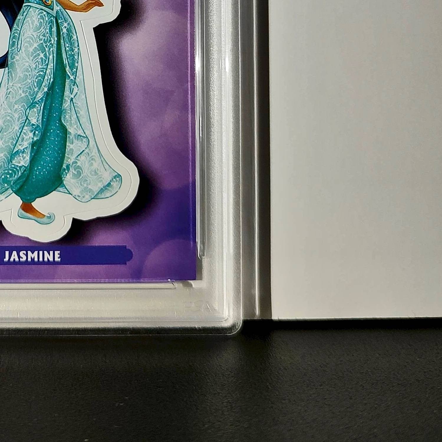 Jasmine 2025 Topps Disney #ES-15 Enchanted Sticker Card Aladdin PSA 7