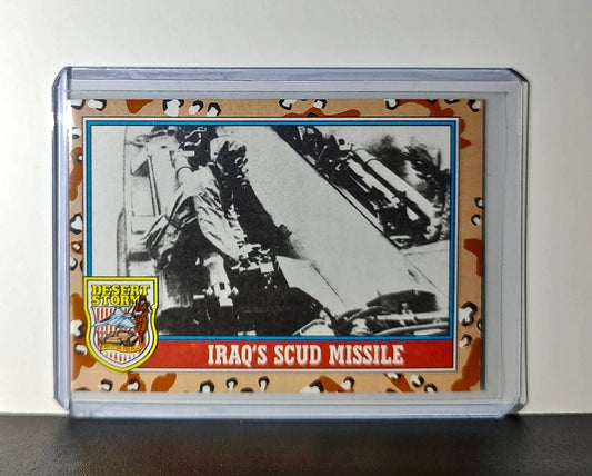 Iraq’s SCUD Missile 1991 Topps Desert Storm #101 Card