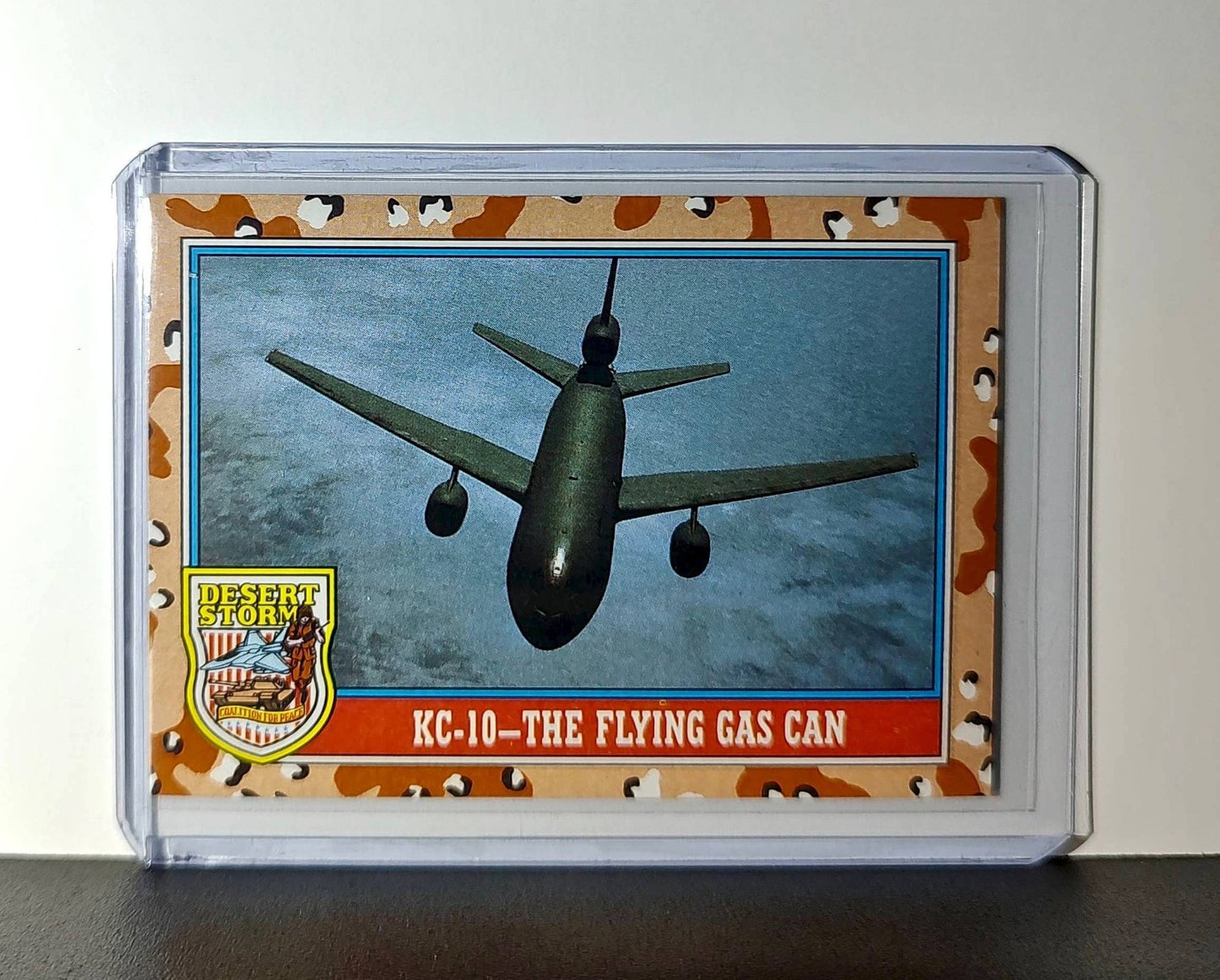 KC-10 – The Flying Gas Station 1991 Topps Desert Storm #138 Card