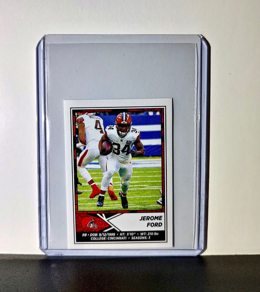 Jerome Ford 2024 Panini NFL Sticker #141 Cleveland Browns