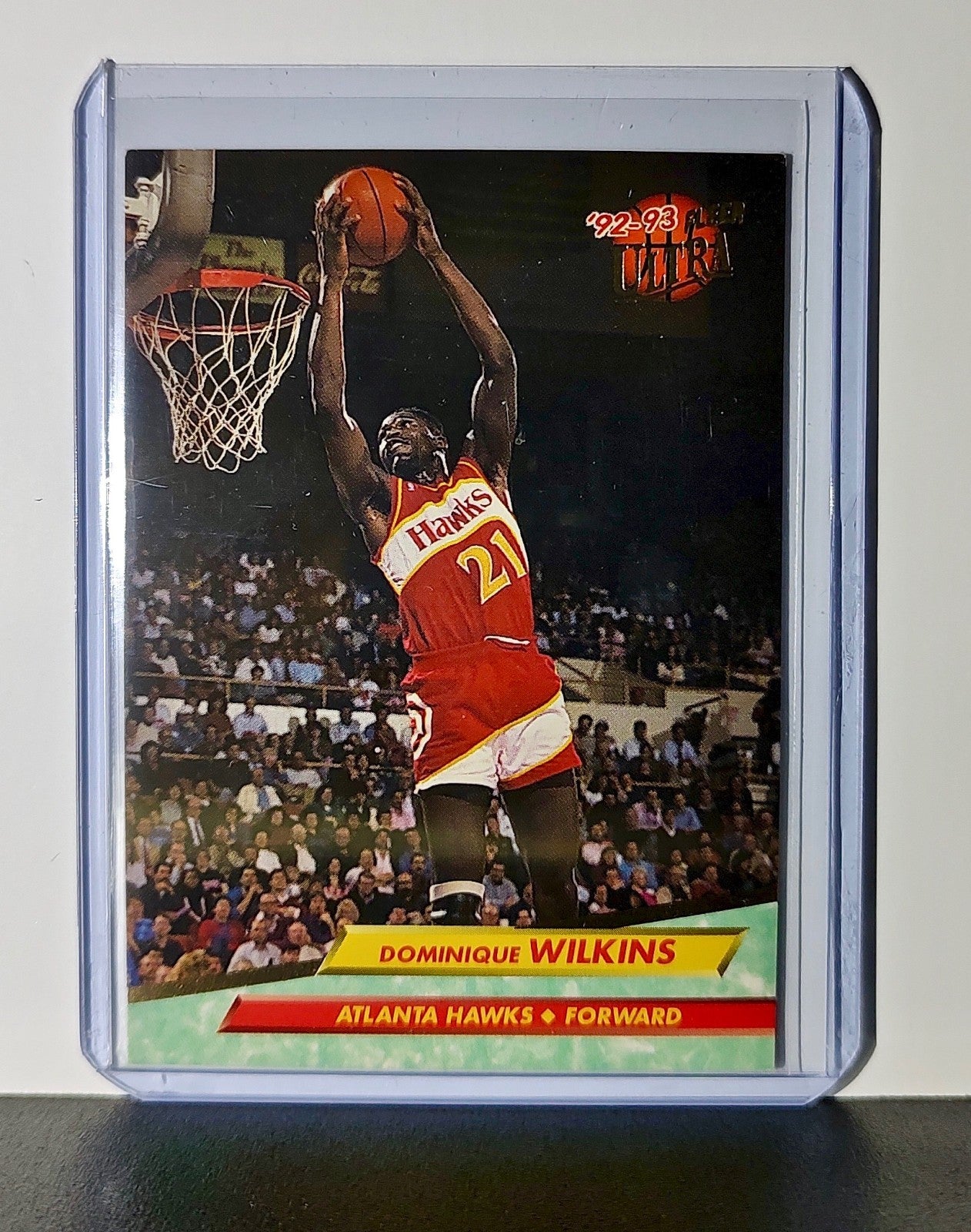 Dominique Wilkins 1992-93 Fleer Ultra NBA #6 Card Atlanta Hawks