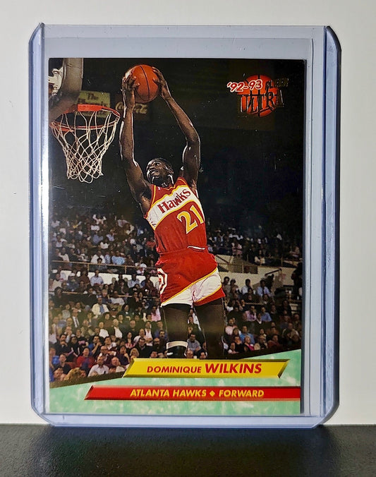 Dominique Wilkins 1992-93 Fleer Ultra NBA #6 Card Atlanta Hawks