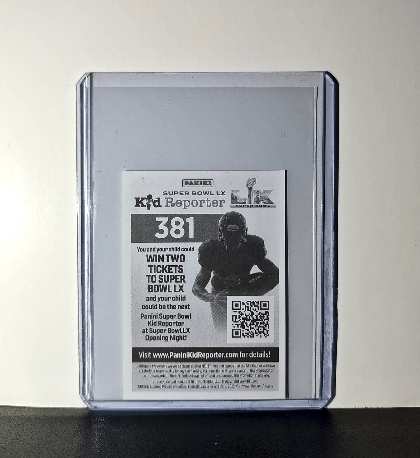 Jameson Williams 2025 Panini NFL #381 Sticker Detroit Lions
