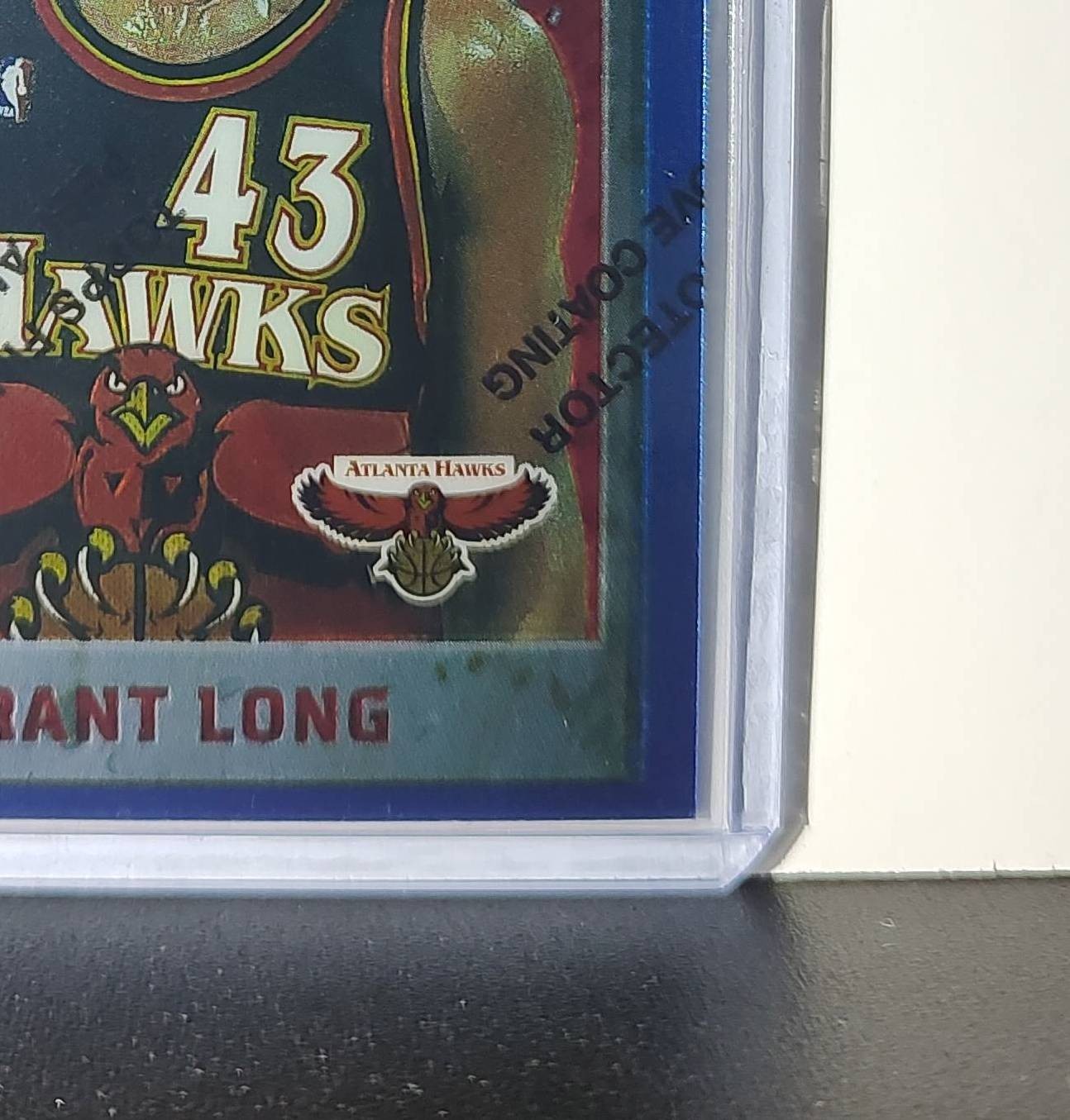 Grant Long 1995-96 Topps Finest NBA #244 Card Atlanta Hawks
