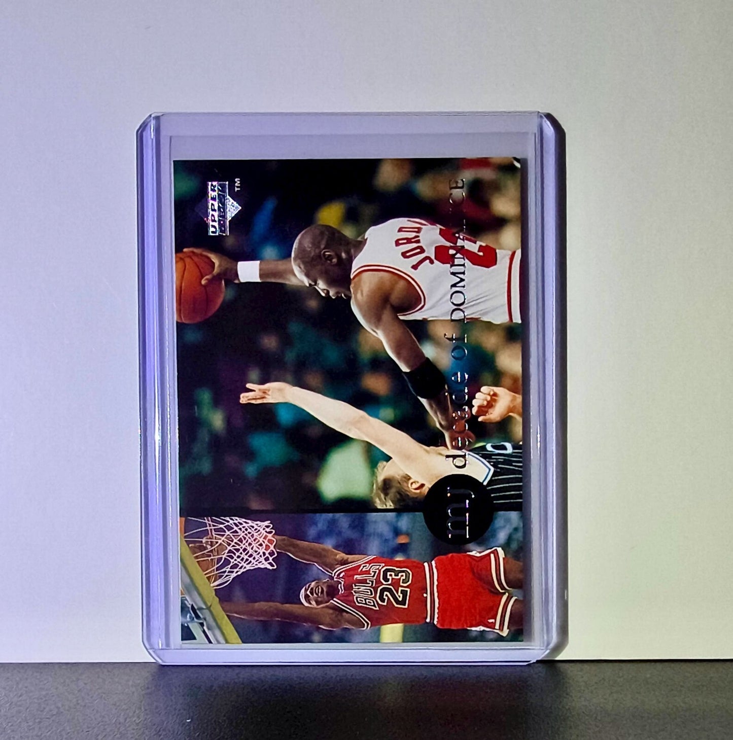 Michael Jordan 1997 Upper Deck Rare Air MJ Decade of Dominance #72 Card Bulls
