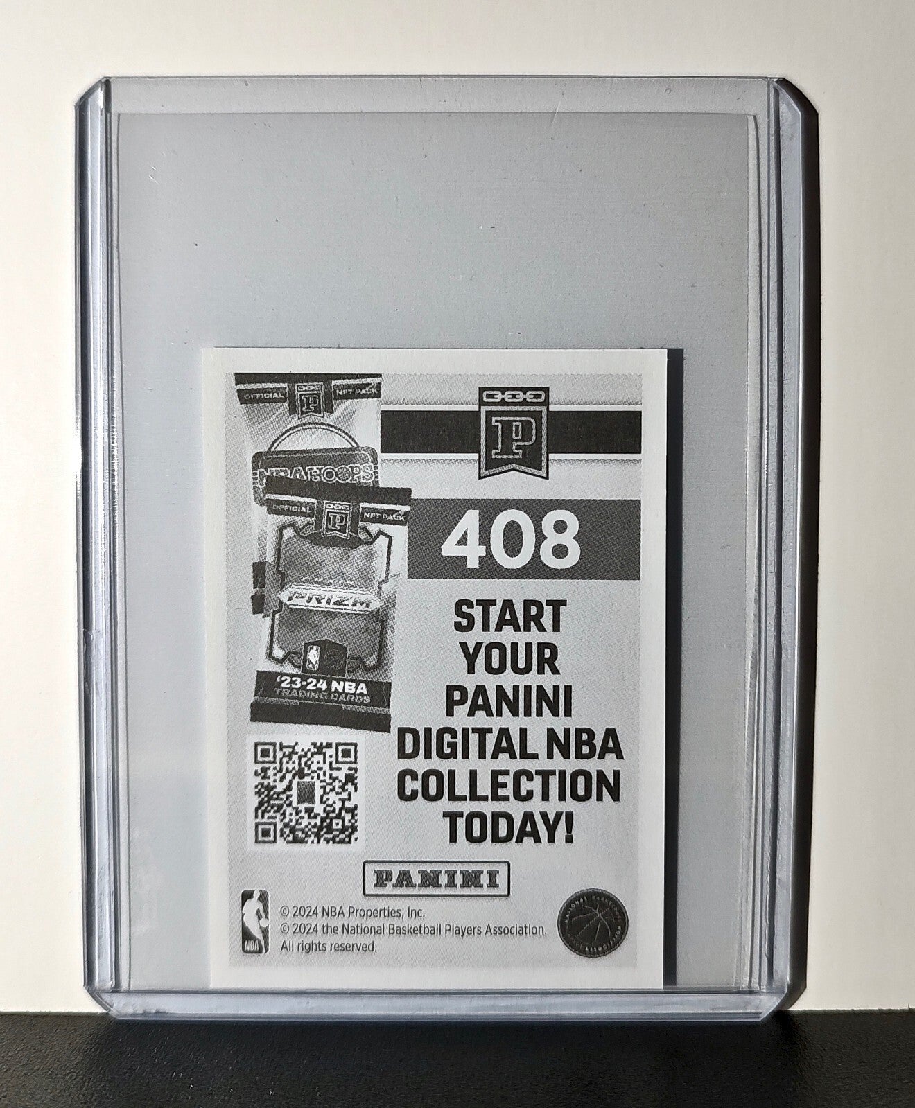 Antonio Reeves Rookie 2024-25 Panini NBA #408 Sticker Card New Orleans Pelicans