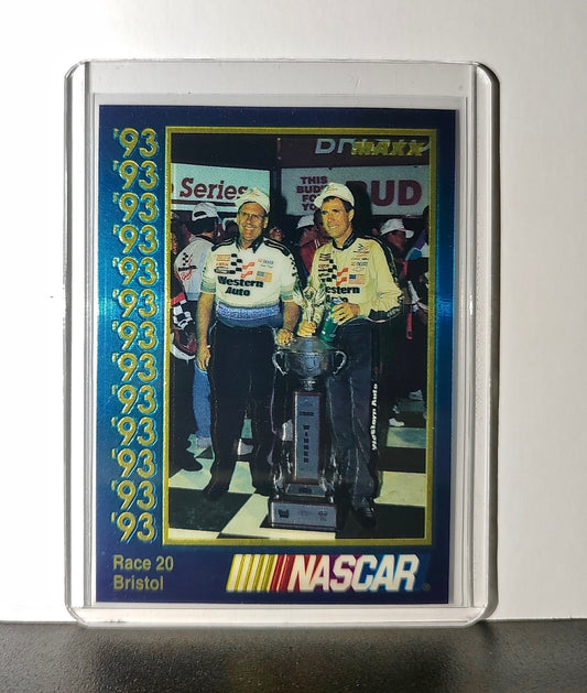 Race 20 Bristol YR 1993 Maxx Premier Plus Racing #199 NASCAR Card DARWAL Inc.