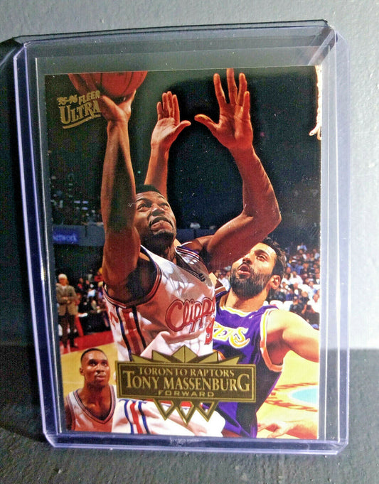 1995-96 Tony Massenburg Fleer Ultra #179 Basketball Card