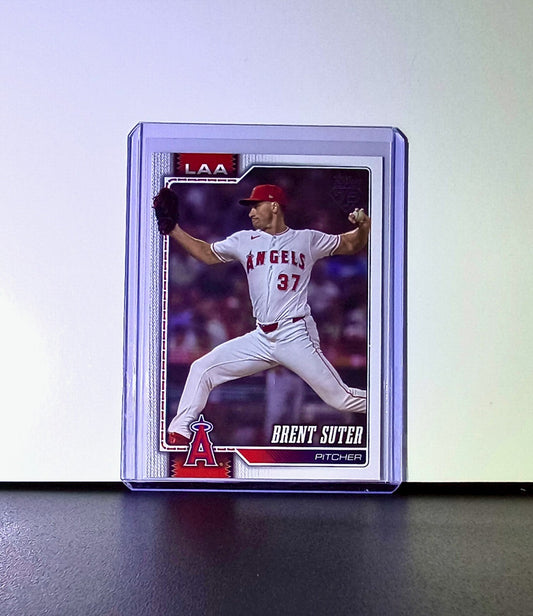 Brent Suter 2026 Topps Update MLB #US227 Card Angels