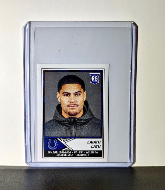 Laiatu Latu 2024 Panini NFL Sticker #192 Rookie Indianapolis Colts