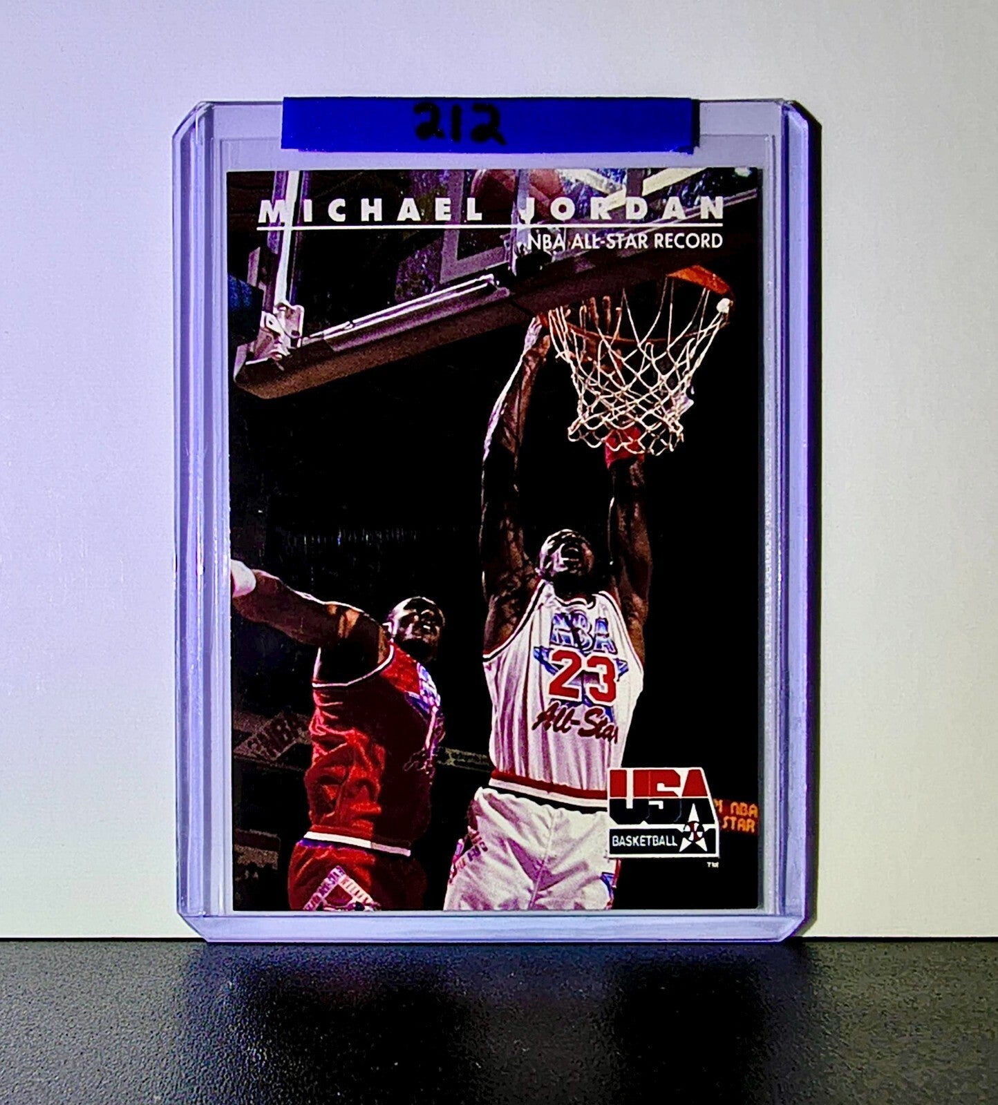 Michael Jordan 1992-93 Skybox USA Basketball #43 Basketball Card Chicago Bulls