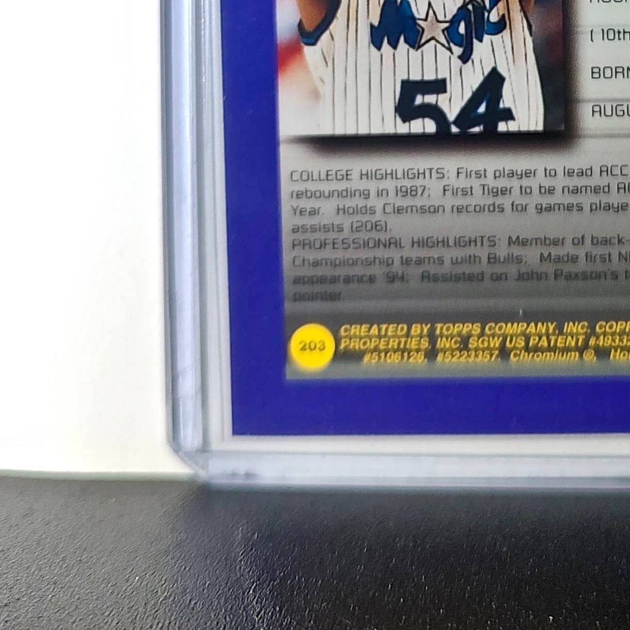 Horace Grant 1994-95 Topps Finest #203 Collegiate Best