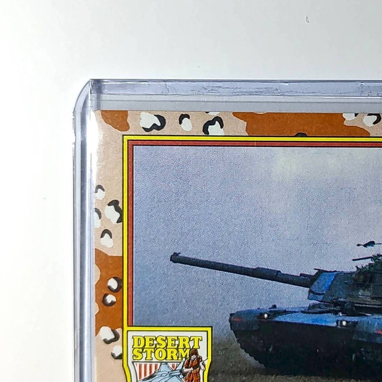 M-1 Abrams Tank 1991 Topps Desert Storm #43 Card