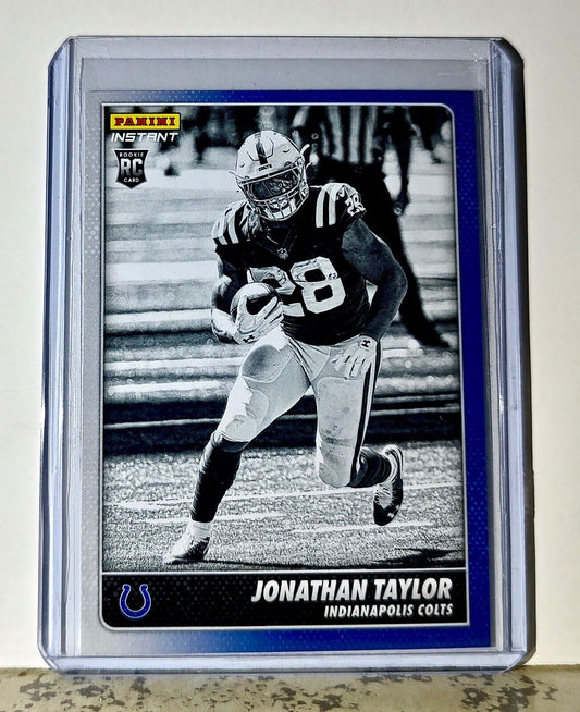 Jonathan Taylor 2020 Panini NFL #32 Black and White Rookies Card Colts 1 of 518