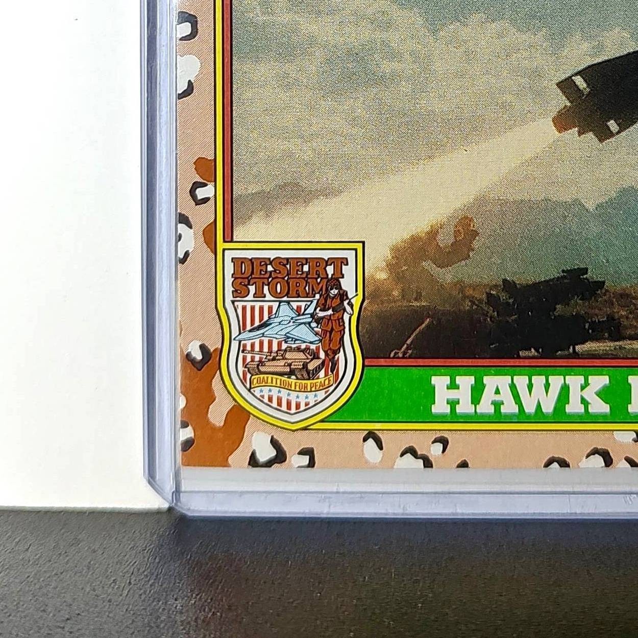 Hawk Missile 1991 Topps Desert Storm #52 Card