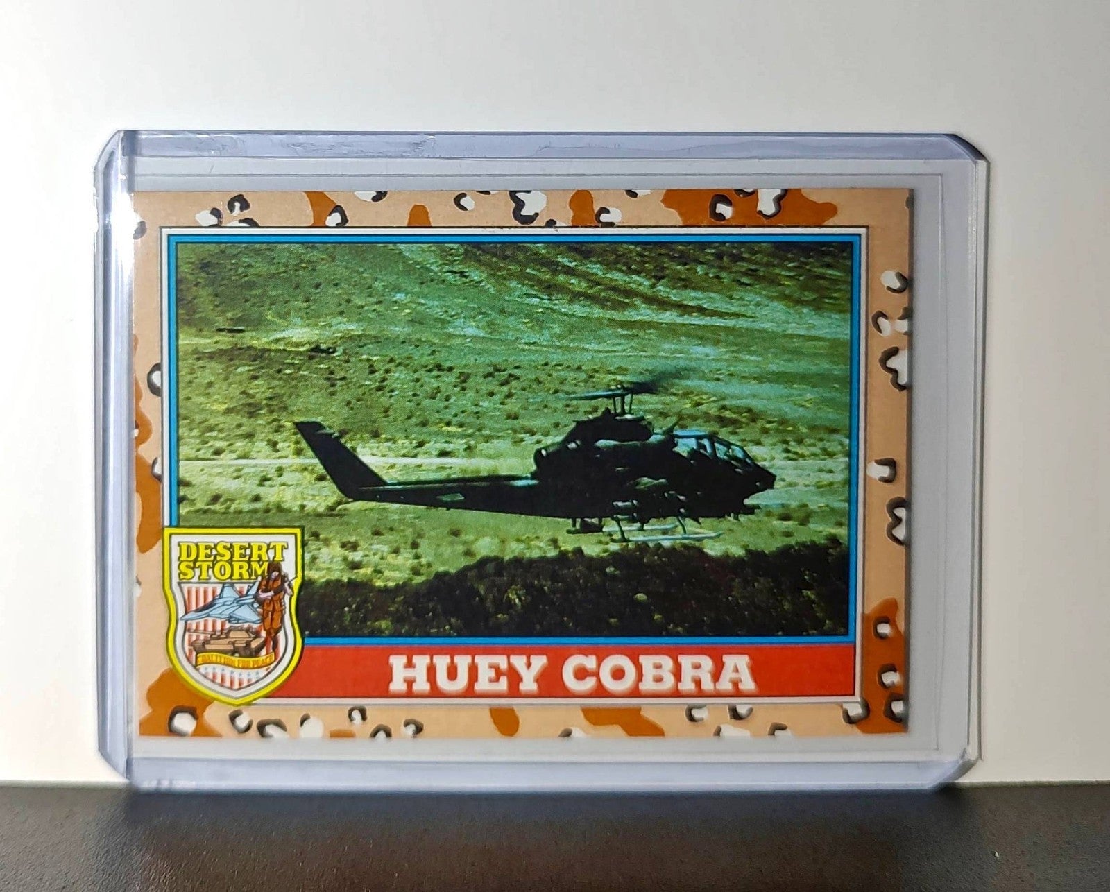 Huey Cobra 1991 Topps Desert Storm #174 Card