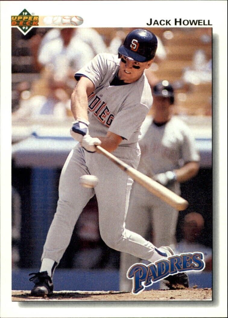 Jack Howell 1992 Upper Deck MLB #419 Baseball Card San Diego Padres